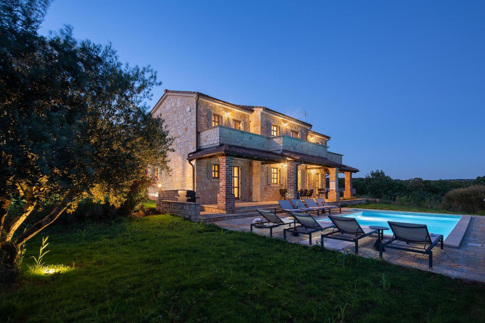 Villas Sv. Lovrec By Istarski Dvori Sveti Lovreč Pazenatički Eksteriør billede