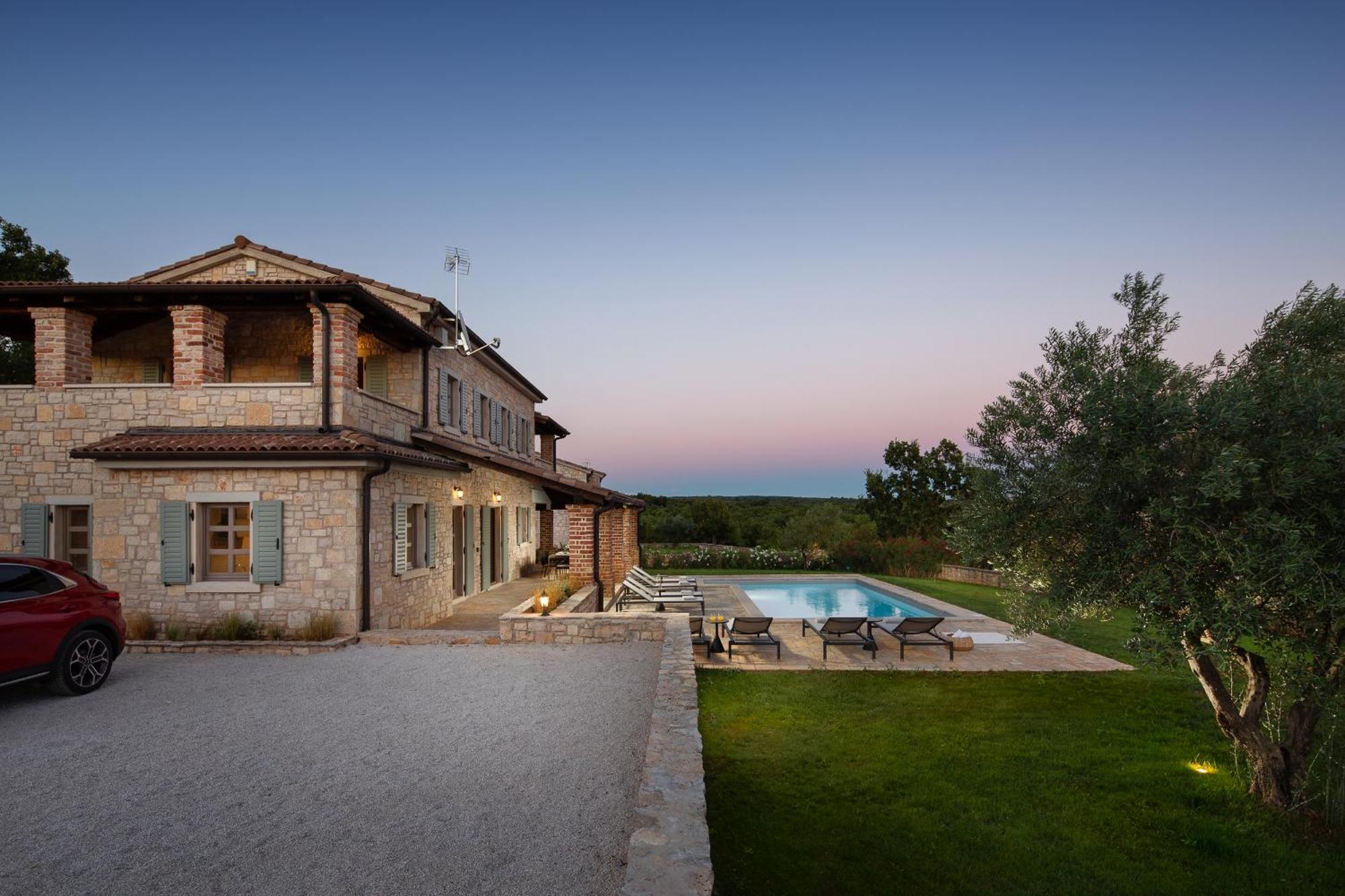 Villas Sv. Lovrec By Istarski Dvori Sveti Lovreč Pazenatički Eksteriør billede